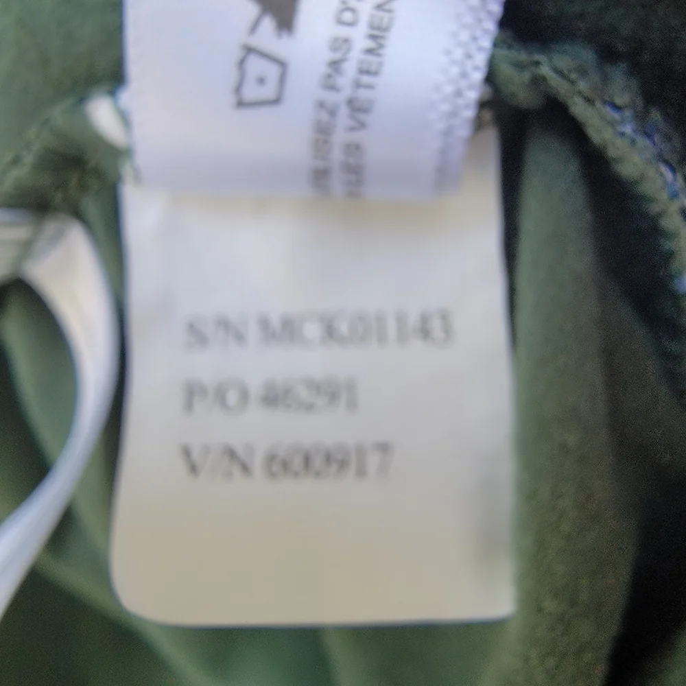 Cutter & Buck Adapt Eco Knit Stretch Quarter Zip Pullover golf Mens XXL Green